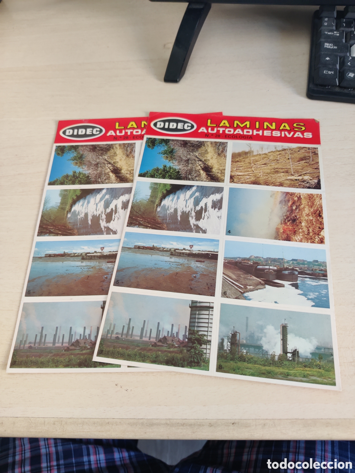 Coleccionismo cromos antiguos: Lote de 41 LAMINAS AUTOADHESIVAS DIDEC - Foto 17