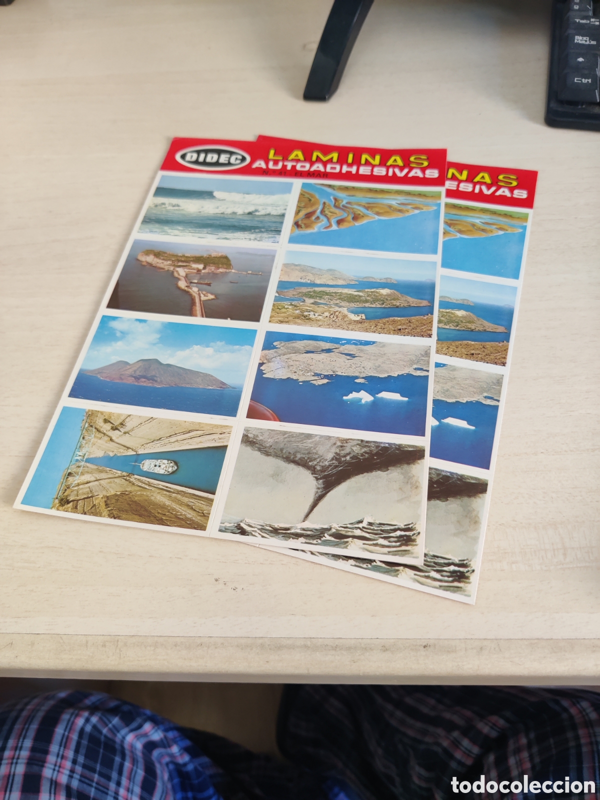 Coleccionismo cromos antiguos: Lote de 41 LAMINAS AUTOADHESIVAS DIDEC - Foto 27