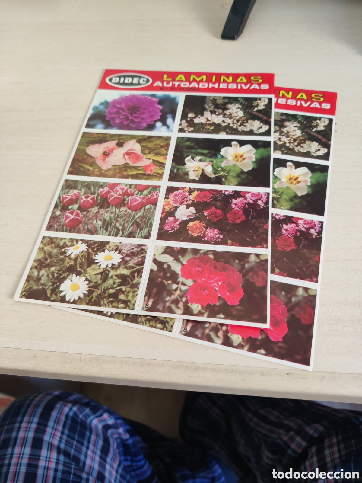 Coleccionismo cromos antiguos: Lote de 41 LAMINAS AUTOADHESIVAS DIDEC - Foto 28