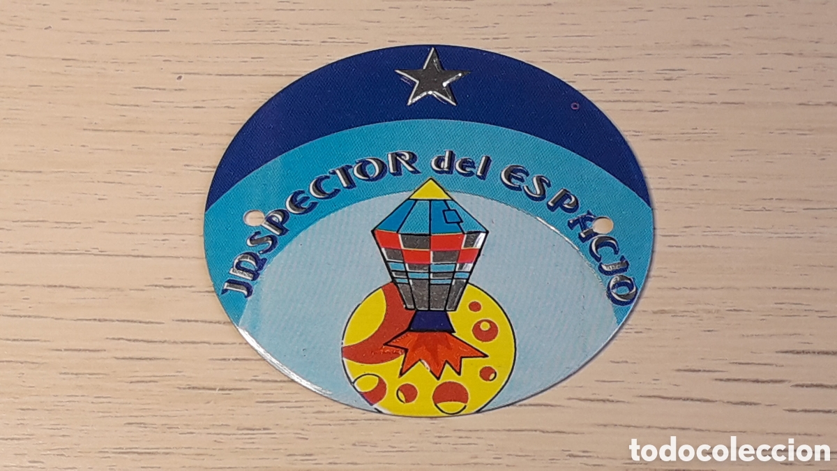 Coleccionismo Cromos antiguos: Chapa Inspector Espacio, Polic&iacute;as Famosas del Mundo, Premium Tulicrem tipo Cropan Phoskitos, a&ntilde;os 70