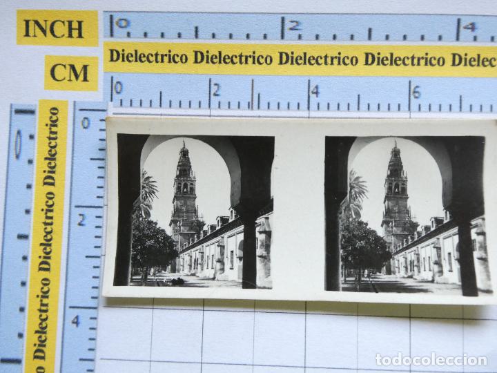 Collectionnisme Cartes &agrave; collectionner anciennes: ANTIGUO CROMO POSTAL ESTEREOSC&Oacute;PICA DE GALLETAS Y CHOCOLATES SOLSONA RIUS. 41 C&Oacute;RDOBA CATEDRAL