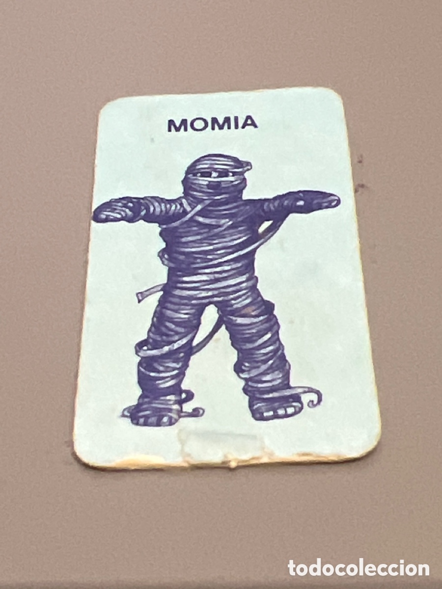 Coleccionismo cromos antiguos: T1/E2/607. CROMO DE LOS 80 MOMIA - Foto 2