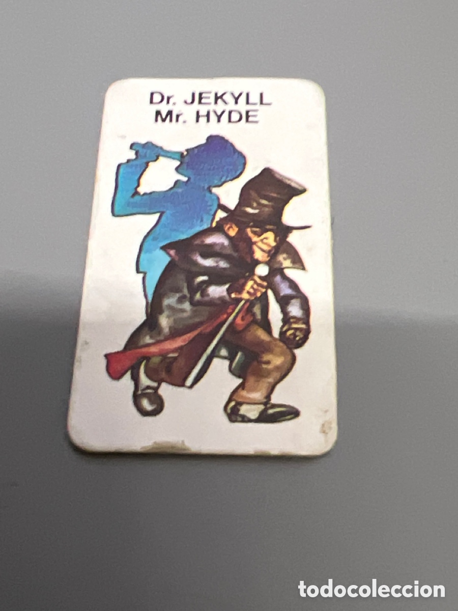 Collectionnisme Cartes &agrave; collectionner anciennes: T1/E2/608. CROMO DE LOS 80 DR JEKYLL MR HYDE