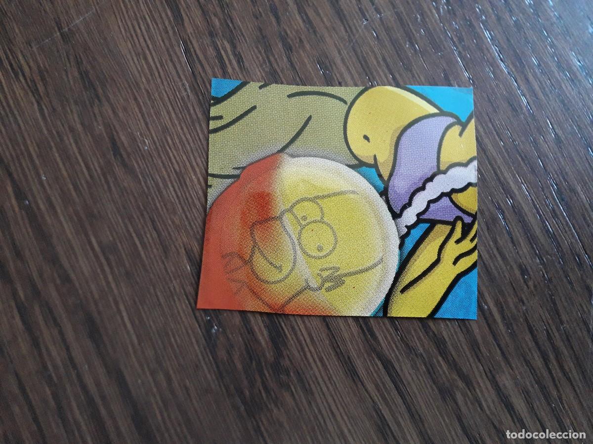 Coleccionismo cromos antiguos: cromo tattoo Los Simpsons, epic. - Foto 2