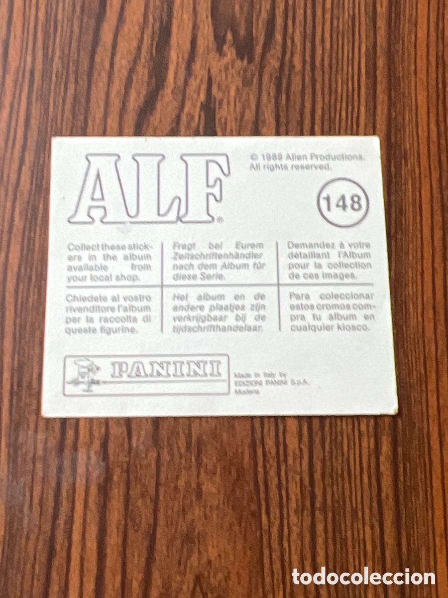Coleccionismo cromos antiguos: C229. CROMO ALF 148 - Foto 2