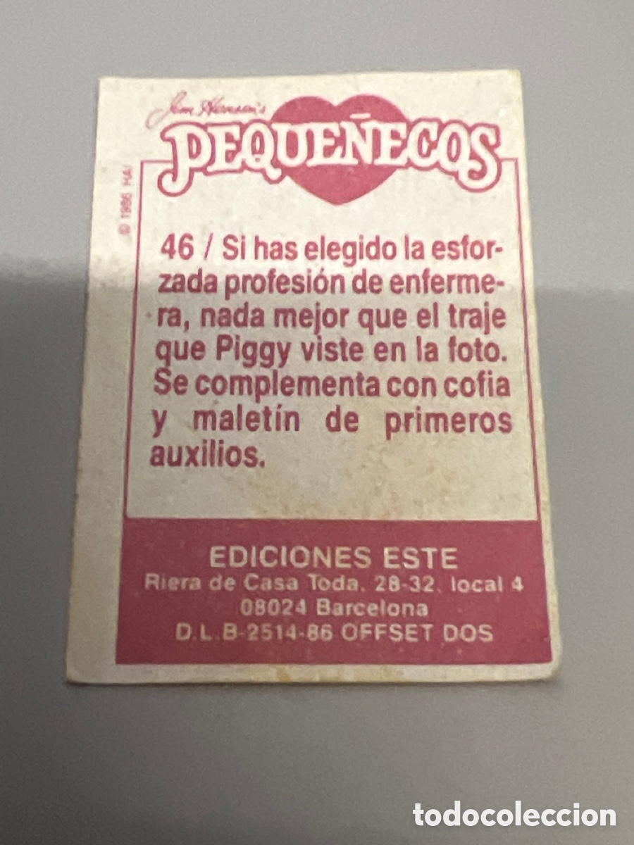 Coleccionismo cromos antiguos: T1/E2/735. CROMO PEQUE&Ntilde;ECOS 46 - Foto 2