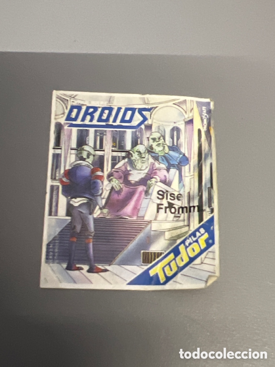 Coleccionismo cromos antiguos: T1/E2/786. CROMO PILAS TUDOR DROIDS - Foto 1