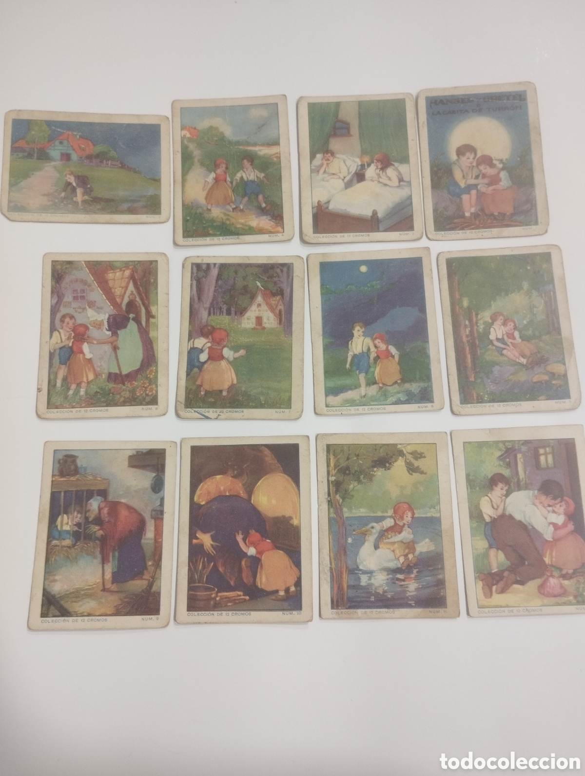 Coleccionismo cromos antiguos: Hansel y Gretel, Juncosa. - Foto 1