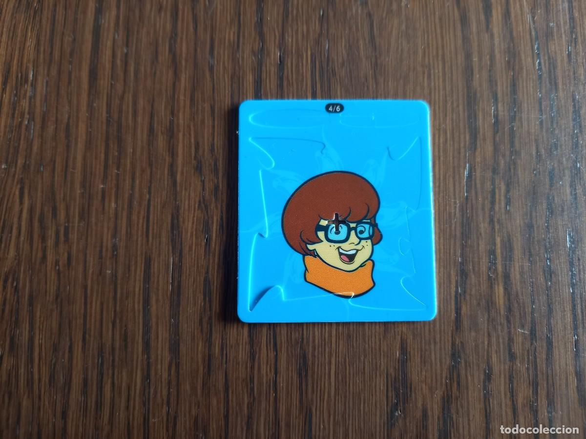 Coleccionismo Cromos antiguos: cromo troquelable, peonza, de kibidoo, Scooby Doo 2, 4/6