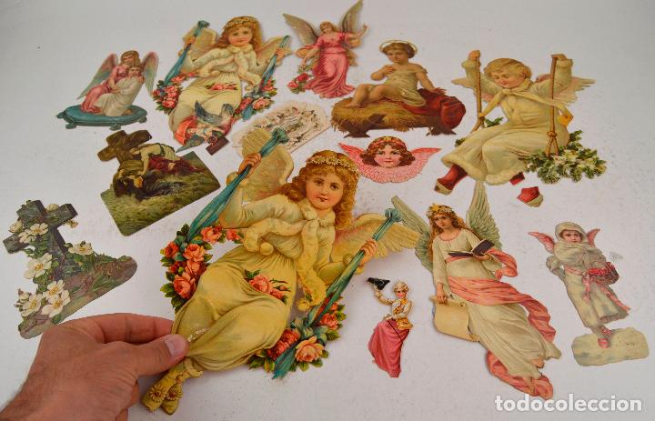 Coleccionismo cromos antiguos: Lote de cromos del siglo XIX. - Foto 1