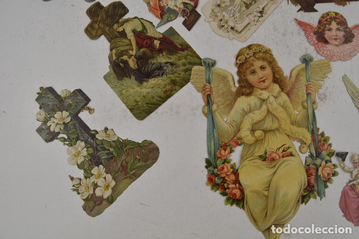 Coleccionismo cromos antiguos: Lote de cromos del siglo XIX. - Foto 11