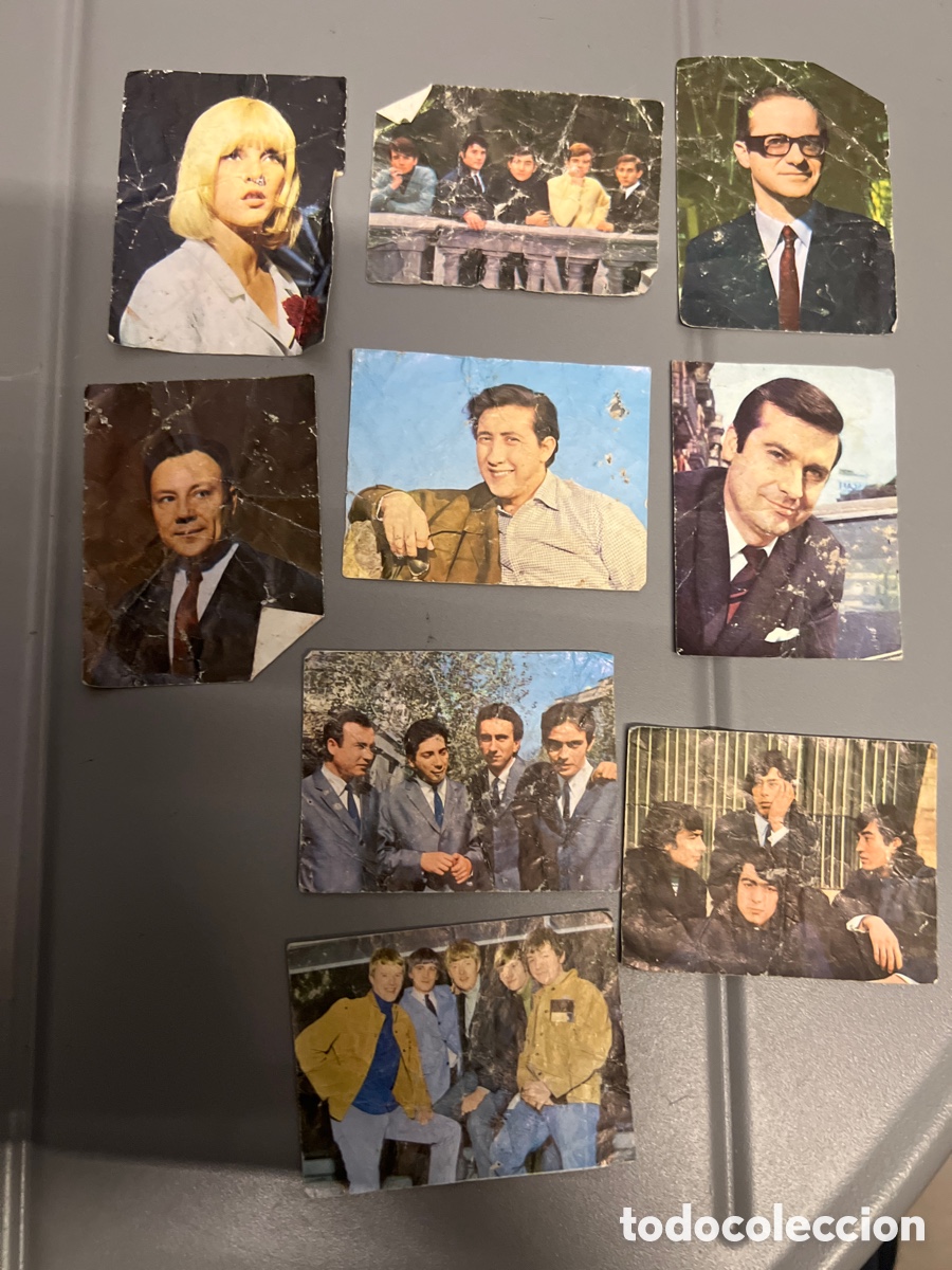 Coleccionismo cromos antiguos: T1/E2/840. LOTE DE CROMOS ESTRELLAS DE LA CANCI&Oacute;N - Foto 1