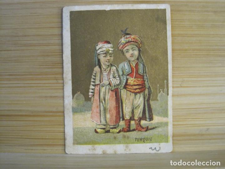 Coleccionismo Cromos antiguos: TURQUIA-TURQUIE-NI&Ntilde;OS CON TRAJES REGIONALES-CROMO ANTIGUO-CHOCOLATE AMATLLER-VER FOTOS-(103.008)