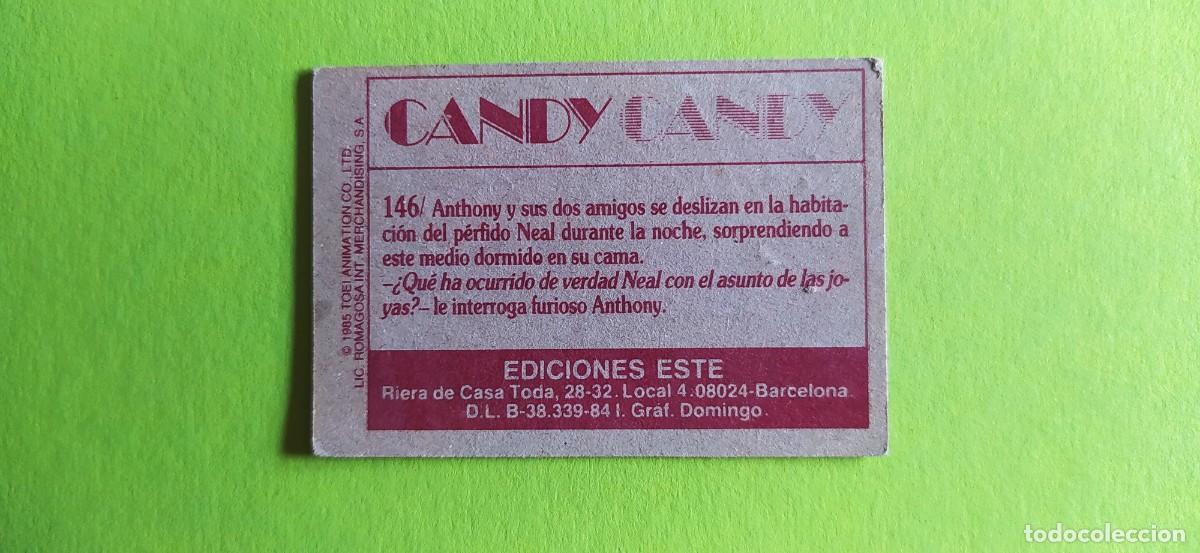 Coleccionismo cromos antiguos: Cromo cromos Candy Candy n&deg;146 ediciones este - Foto 2