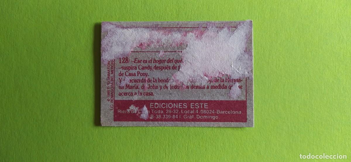 Coleccionismo cromos antiguos: Cromo cromos Candy Candy n&deg;128 ediciones este - Foto 2