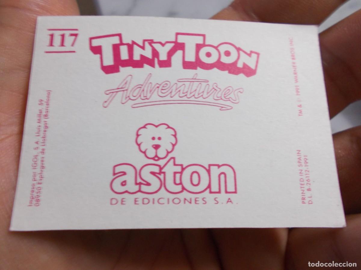 Coleccionismo cromos antiguos: CROMO TINY TOON N 117 A&Ntilde;OS 90 - Foto 2
