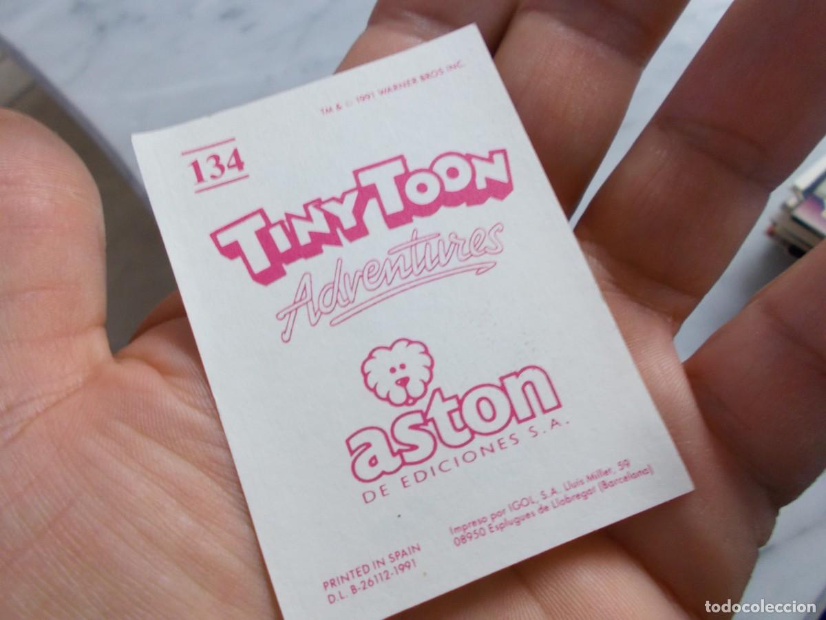 Coleccionismo cromos antiguos: CROMO TINY TOON N 134 EDICIONES ASTON A&Ntilde;OS 90 - Foto 2