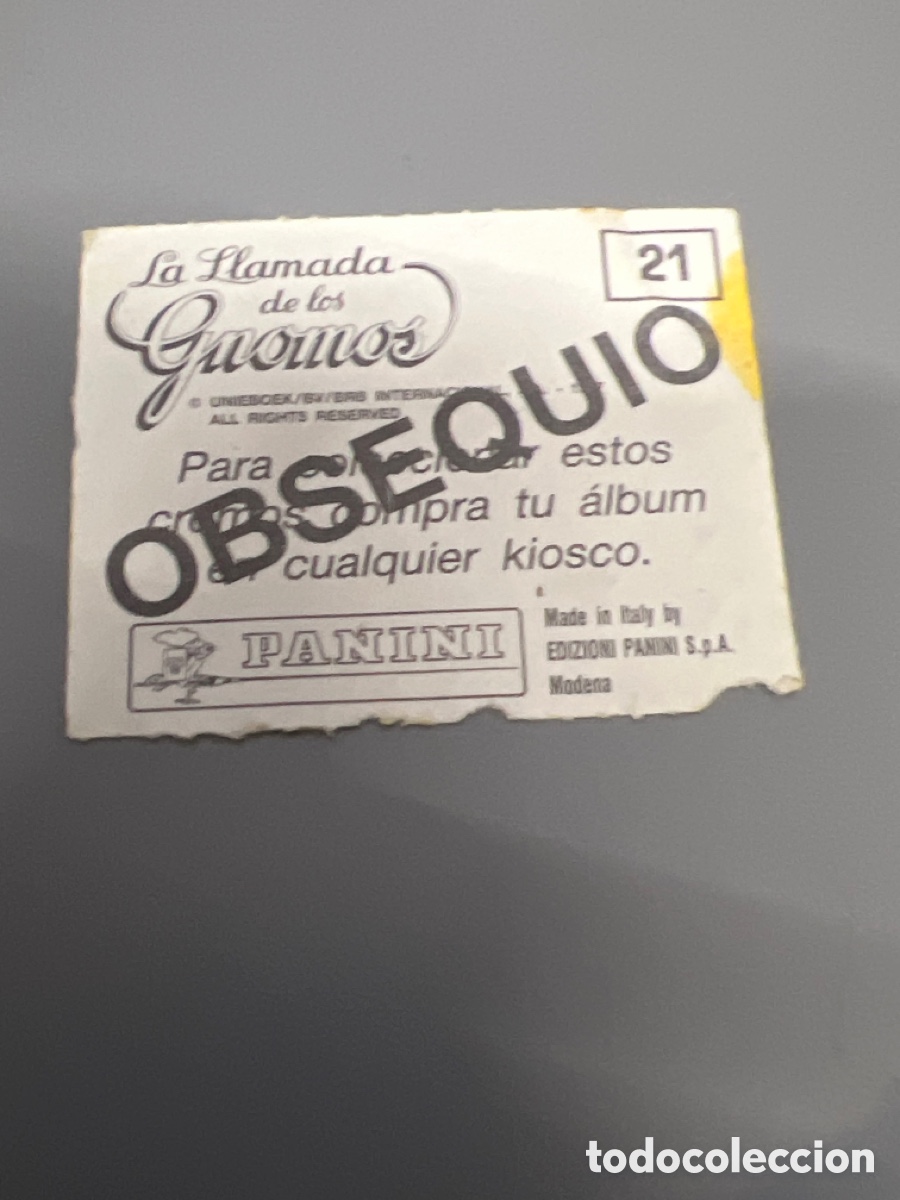 Coleccionismo cromos antiguos: T1/E2/893. CROMO LA LLAMADA DE LOS GNOMOS 21 - Foto 2