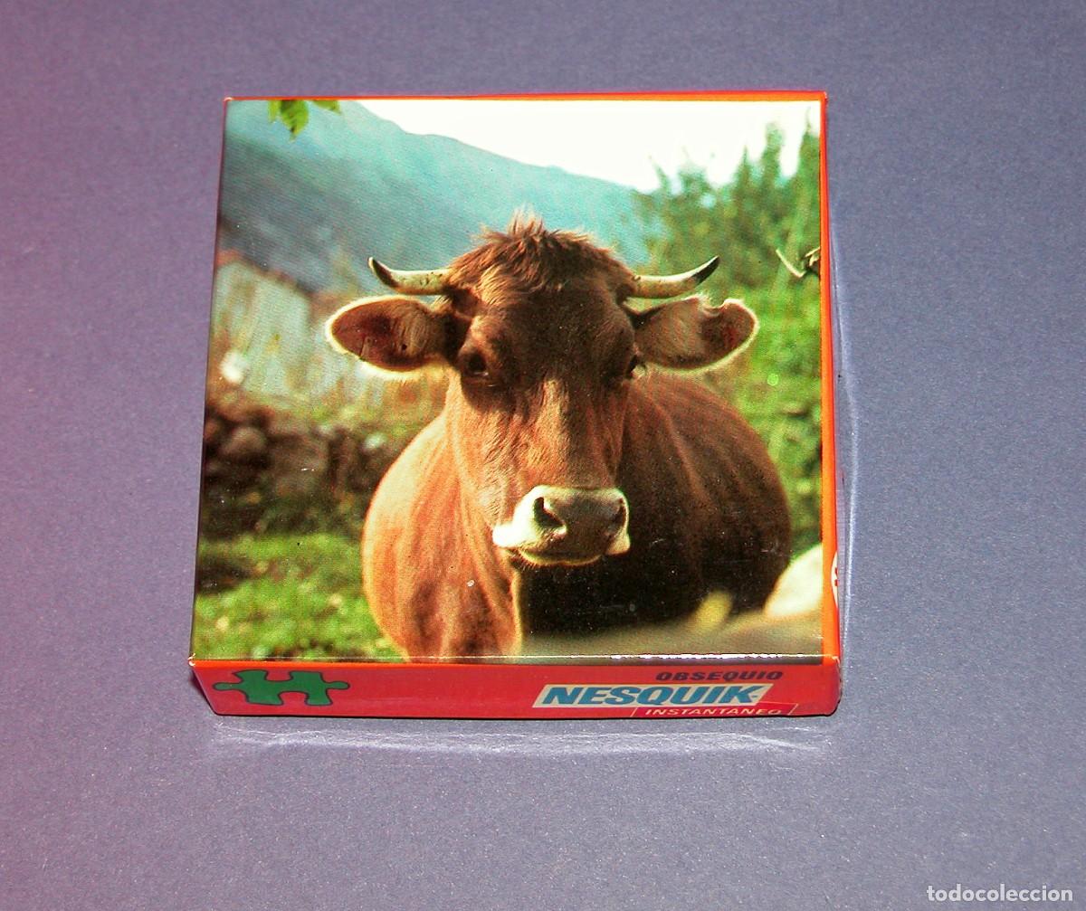 Coleccionismo cromos antiguos: ANTIGUO PUZLE DE VACA. - Foto 1