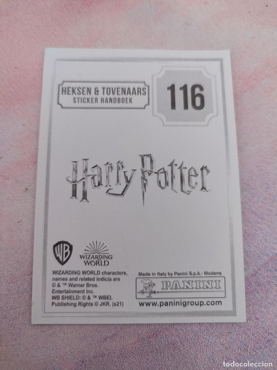 Coleccionismo cromos antiguos: Cromo Harry Potter n&deg;116 panini - Foto 2