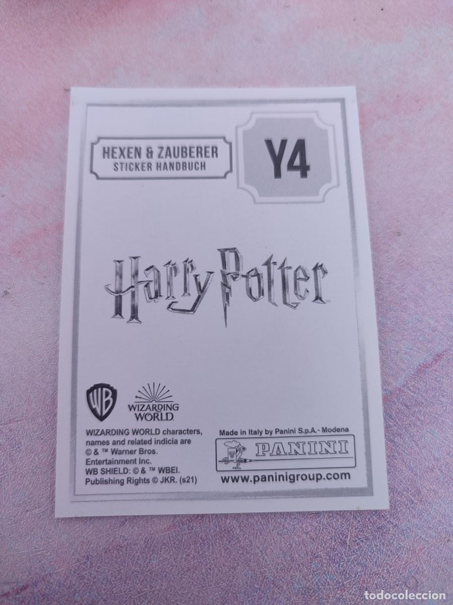 Coleccionismo cromos antiguos: Cromo Harry Potter n&deg;Y4 panini - Foto 2
