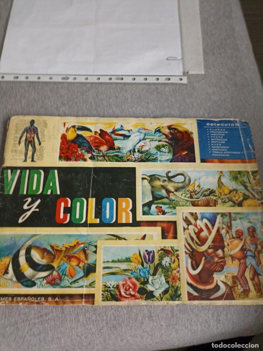 Coleccionismo cromos antiguos: coleccion de cromos vida y color Incompleta - Foto 1