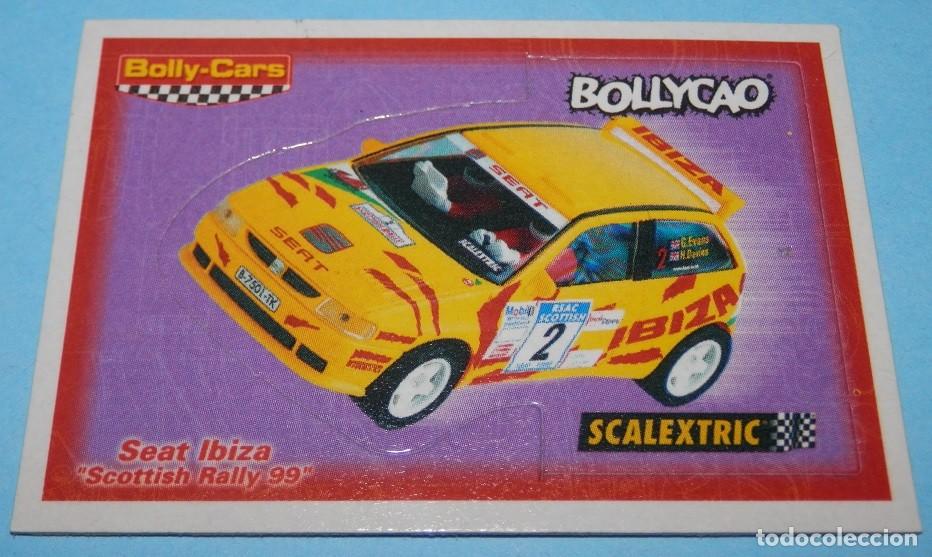 Coleccionismo cromos antiguos: CROMO BOLLY-CARS-BOLLYCAO-SEAT IBIZA SCOTTISH RALLY 99