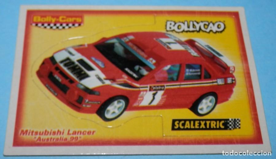 Coleccionismo Cromos antiguos: CROMO BOLLY-CARS-BOLLYCAO-MITSUBISHI LANCER AUSTRALIA 99