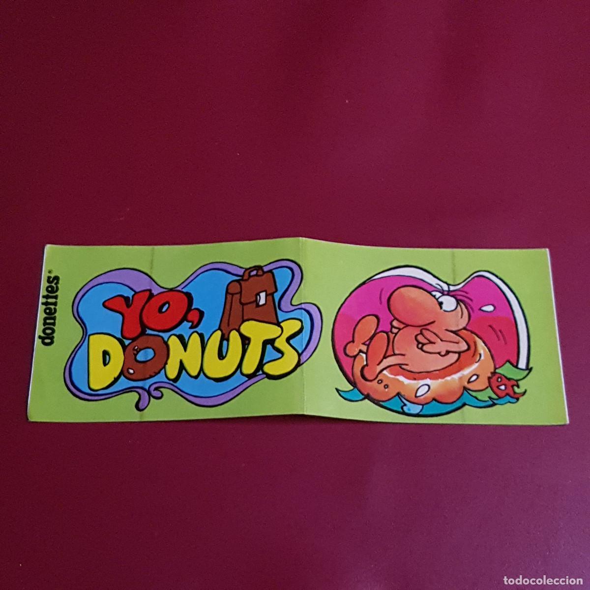 Coleccionismo cromos antiguos: DONETTES - YO DONUTS - NUNCA PEGADO - Foto 1