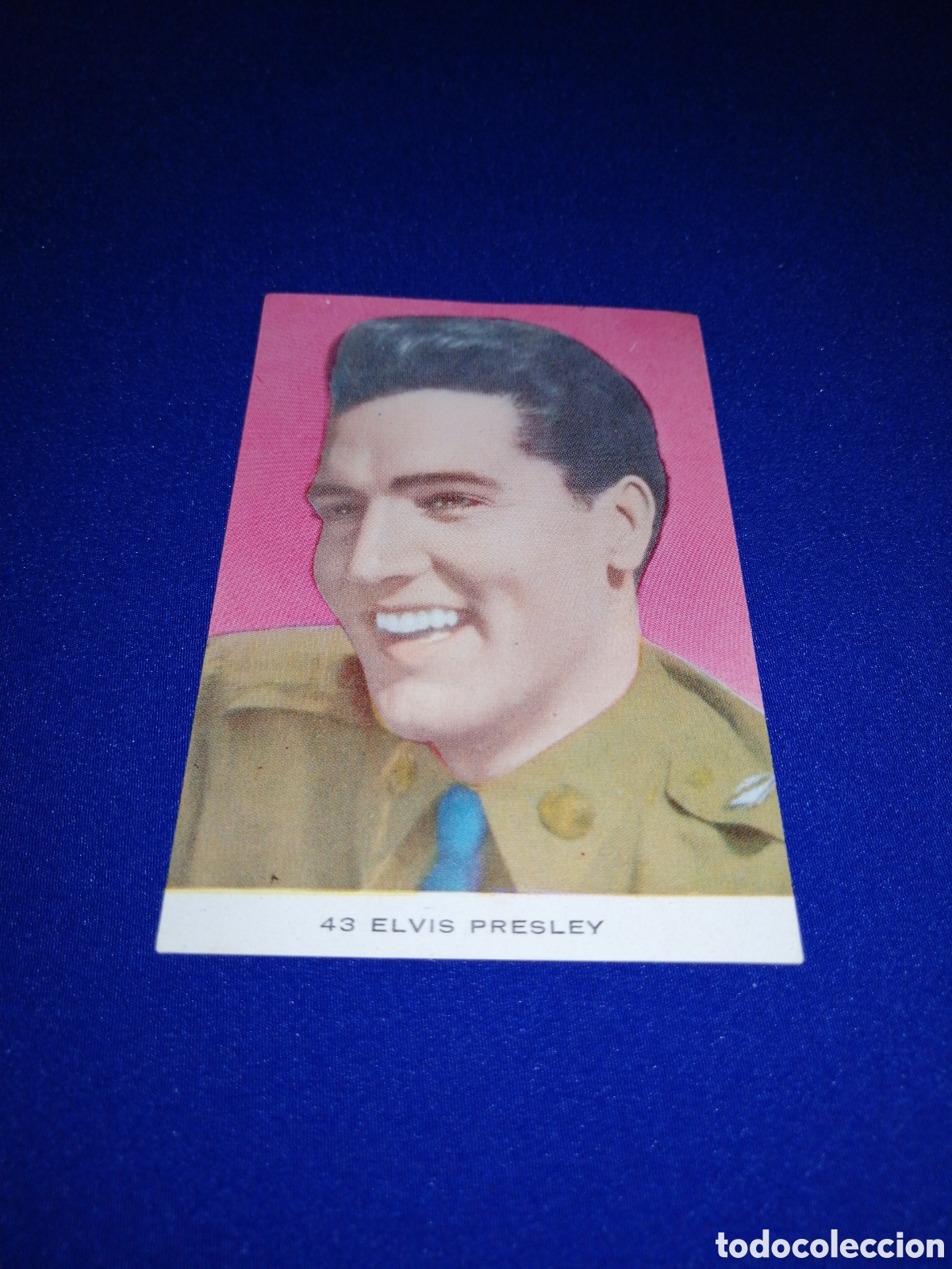Coleccionismo cromos antiguos: ELVIS PRESLEY N&Uacute;MERO 43 - Foto 1