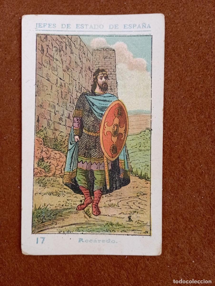 Coleccionismo Cromos antiguos: cromo n&uacute;mero 17 Recadero de los reyes de Espa&ntilde;a. chocolates amatller. 13x7 cm