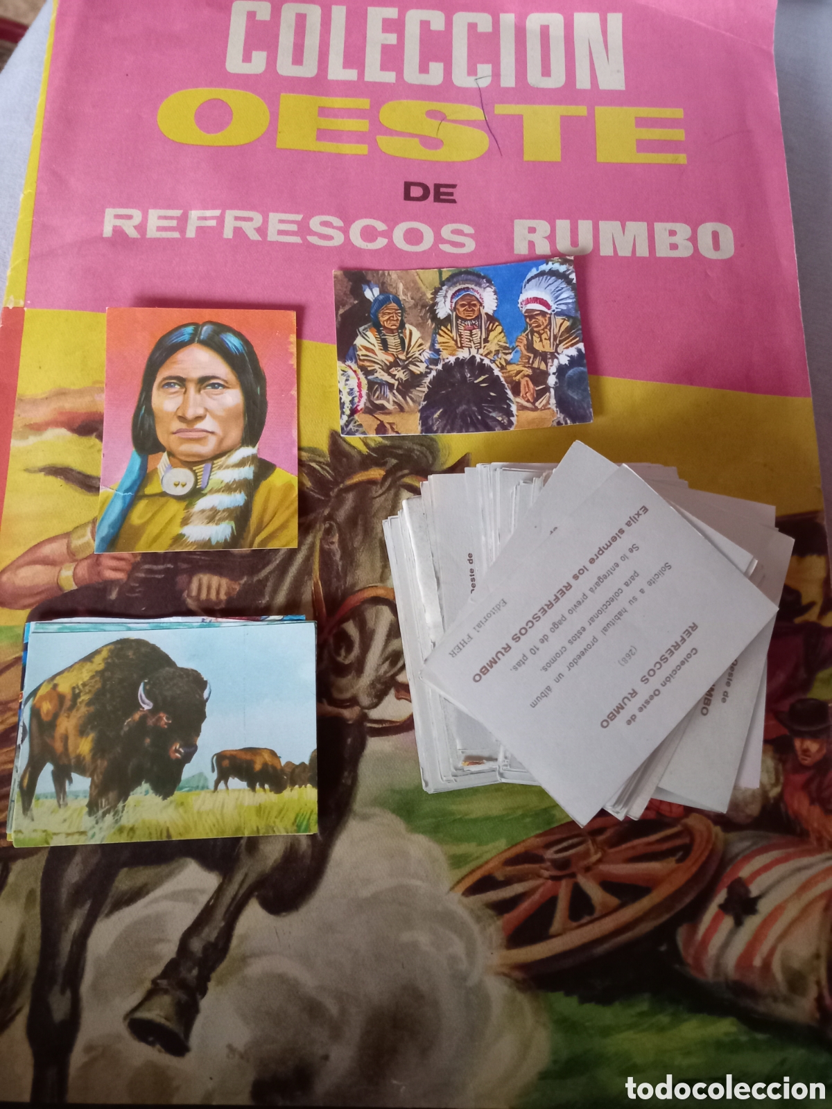 Coleccionismo cromos antiguos: OESTE de refrescos RUMBO ( SUELTOS) - Foto 1