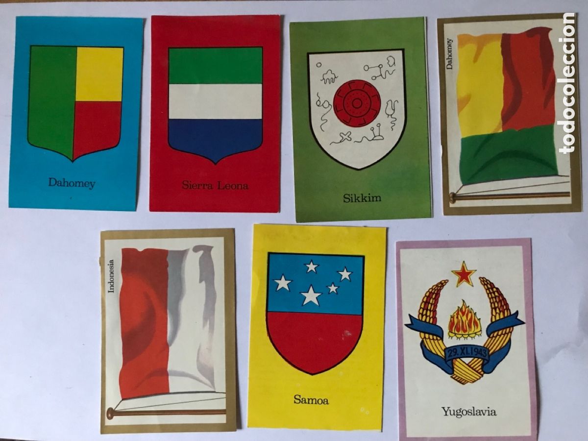 Coleccionismo cromos antiguos: Lote privado 7 cromos - Foto 1