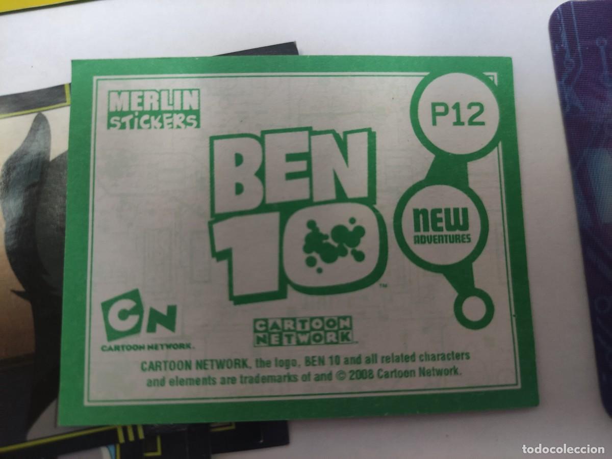 Coleccionismo cromos antiguos: 37 Ben 10, Merl&iacute;n stickers - Foto 2