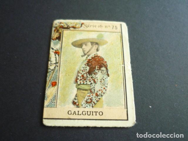 Collectionnisme Cartes &agrave; collectionner anciennes: GALGUITO PICADOR TOREO CROMO CAJA DE CERILLAS SIGLO XIX