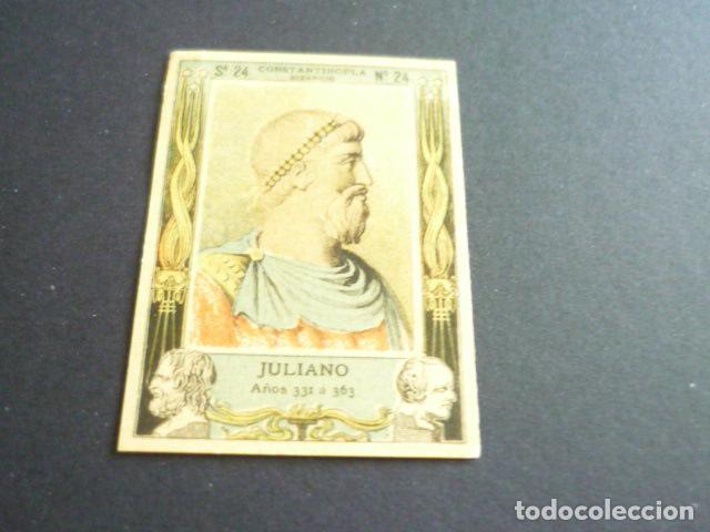 Sammeln alte Sammelbilder: JULIANO CROMO CAJA DE CERILLAS SIGLO XIX