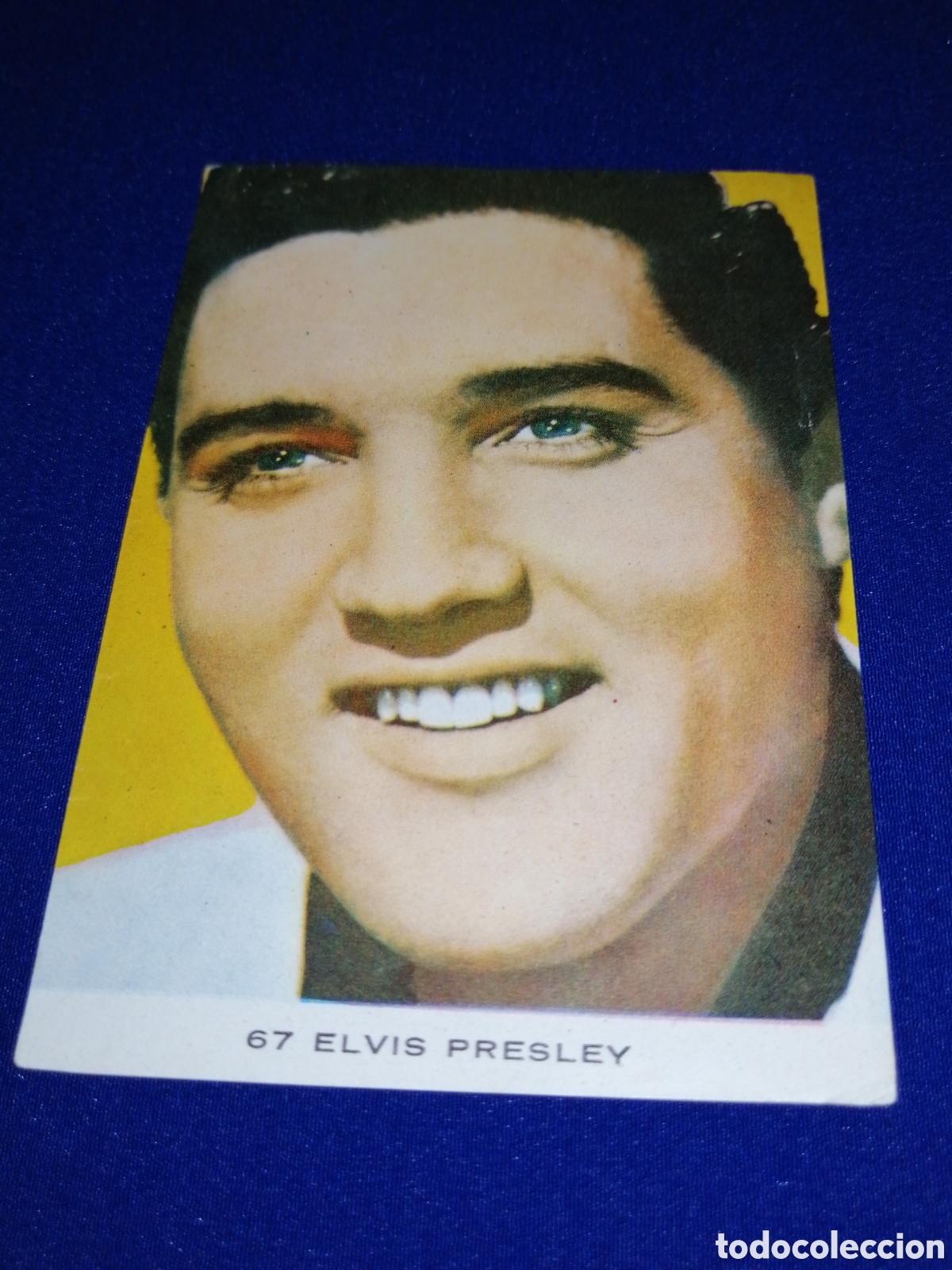 Coleccionismo cromos antiguos: ELVIS PRESLEY N&Uacute;MERO 67 - Foto 1