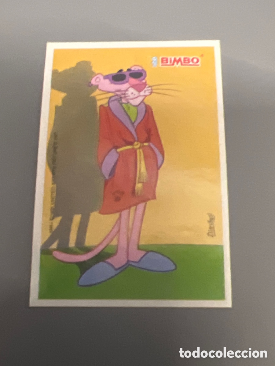Coleccionismo cromos antiguos: T1/E2/983. CROMO BIMBO LAS DIVER PEGATINAS DE LA PANTERA ROSA - Foto 1