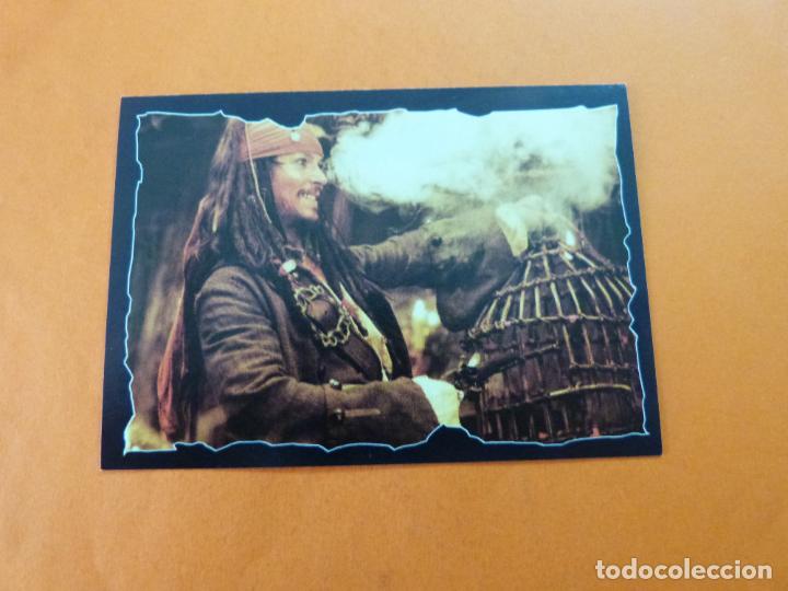 Coleccionismo Cromos antiguos: CROMO DE PIRATAS DEL CARIBE EL COFRE DEL HOMBRE MUERTO SIN PEGAR N&ordm; 92 A&Ntilde;O 2006 DEL ALBUM... PANINI