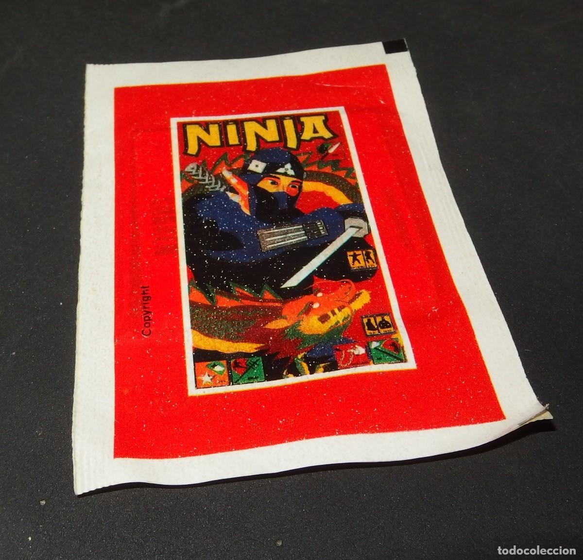 Coleccionismo cromos antiguos: SOBRE CROMOS NINJA,EDICIONES ALCE,A ESTRENAR - Foto 1