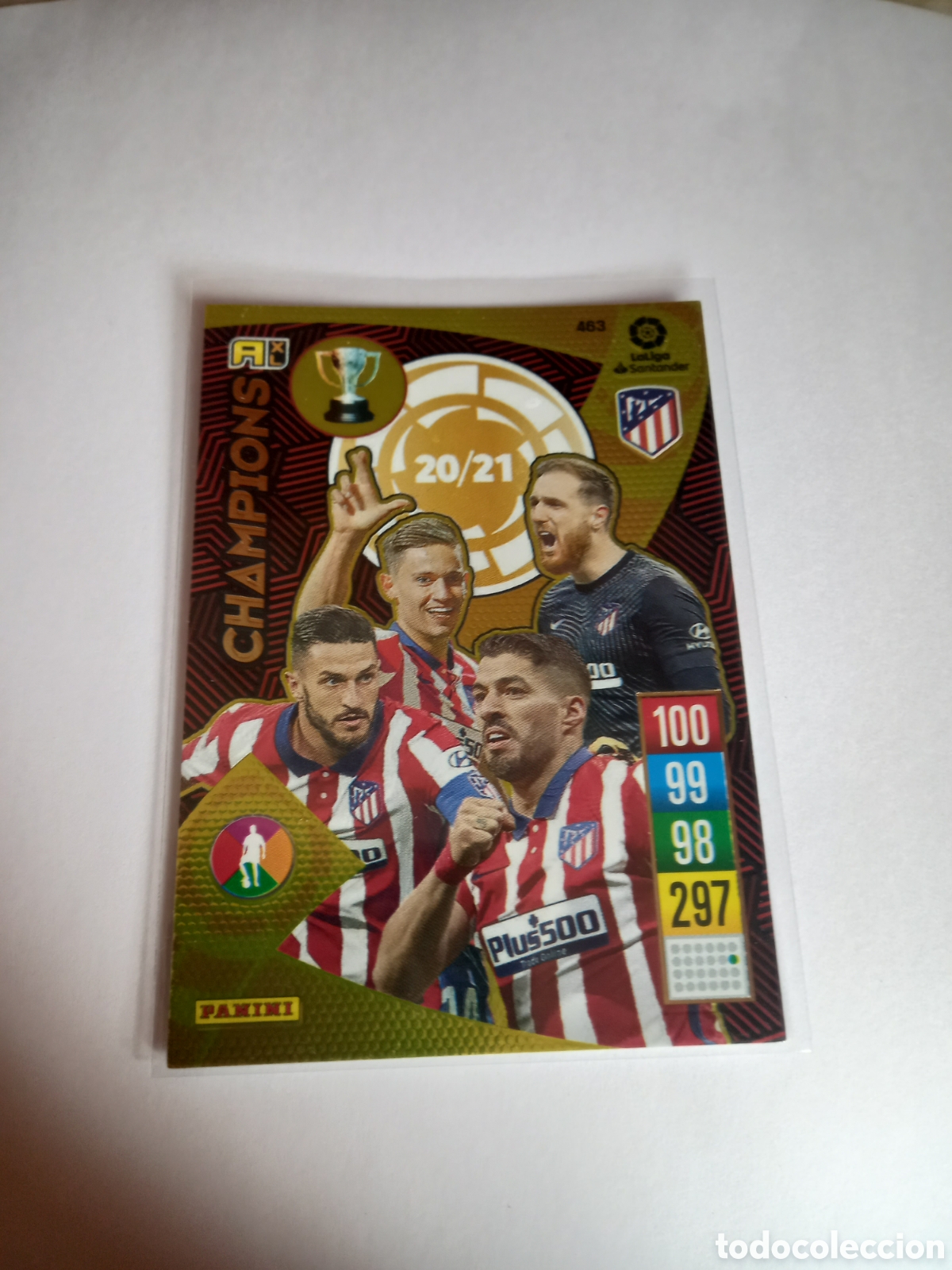 Coleccionismo cromos antiguos: Champions 463 2020 2021 - Foto 1