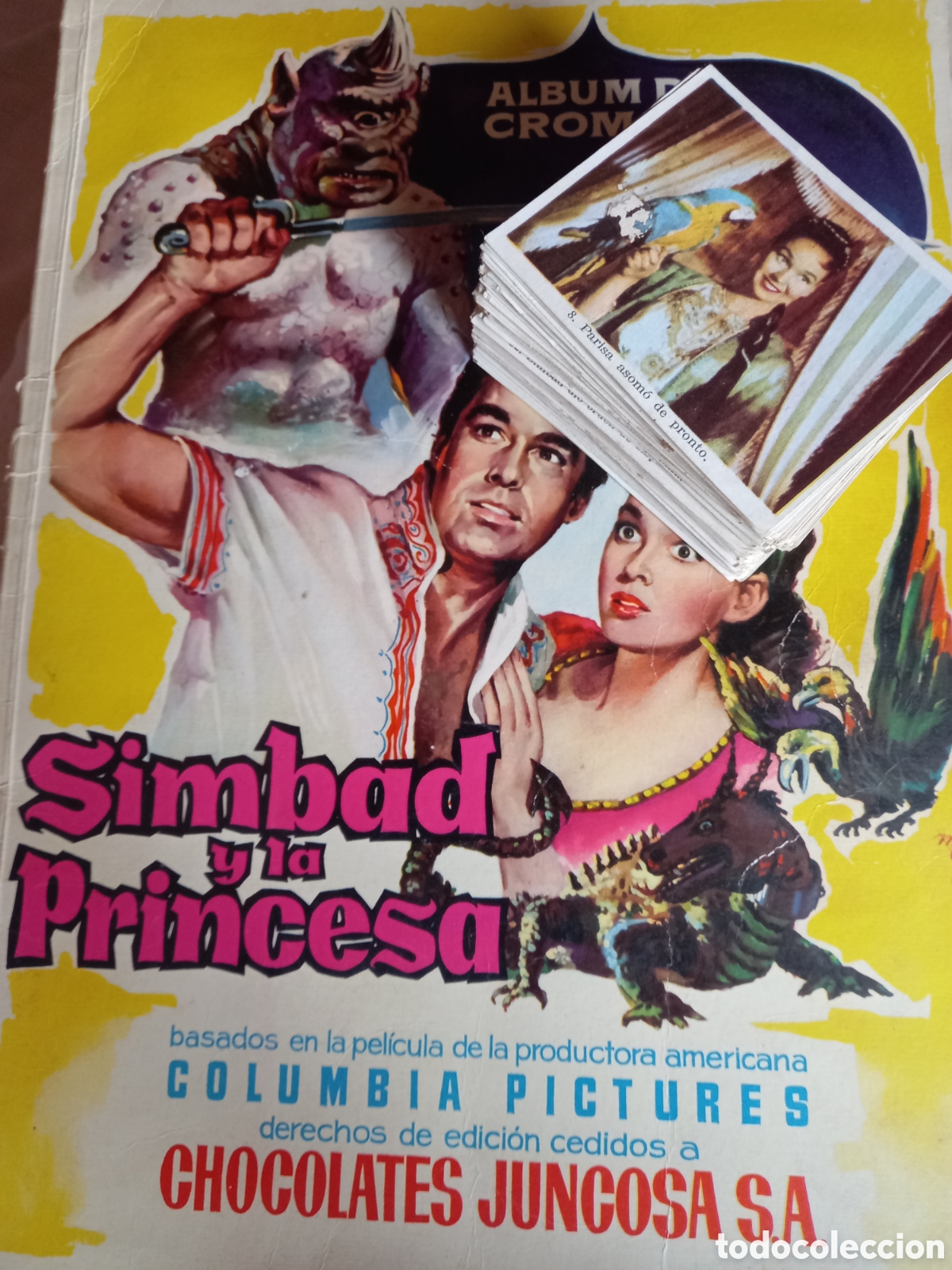 Coleccionismo cromos antiguos: Simbad y la princesa ( SUELTOS 1 euro) - Foto 1