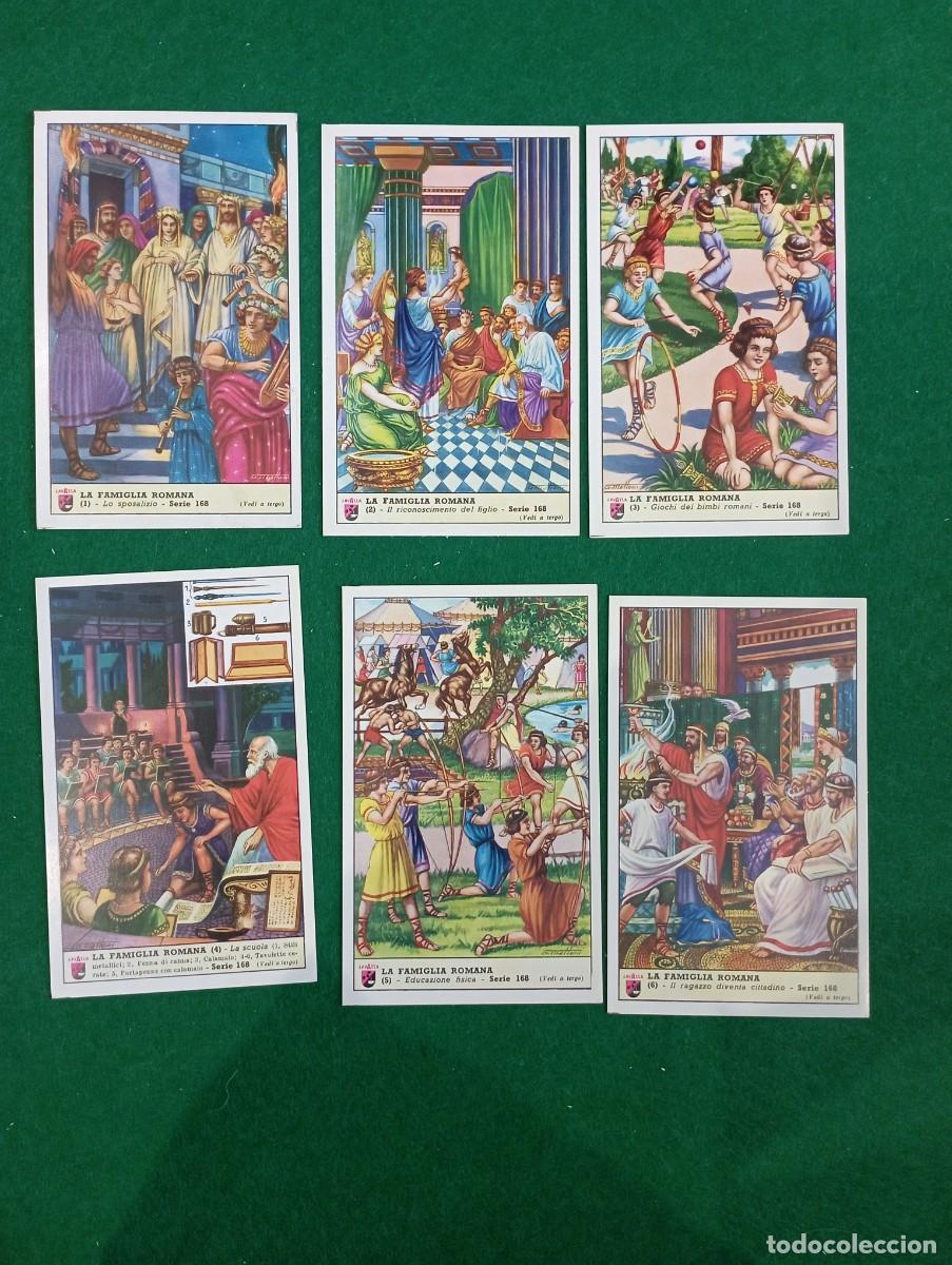 Coleccionismo Cromos antiguos: Lavazza cromos, serie completa n&ordm; 168