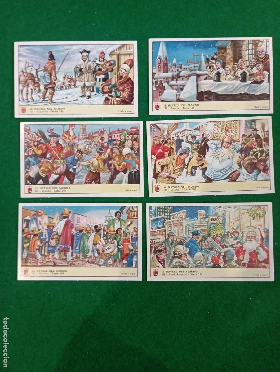 Collectable Antique Stickers: Lavazza cromos, serie completa n&ordm; 166