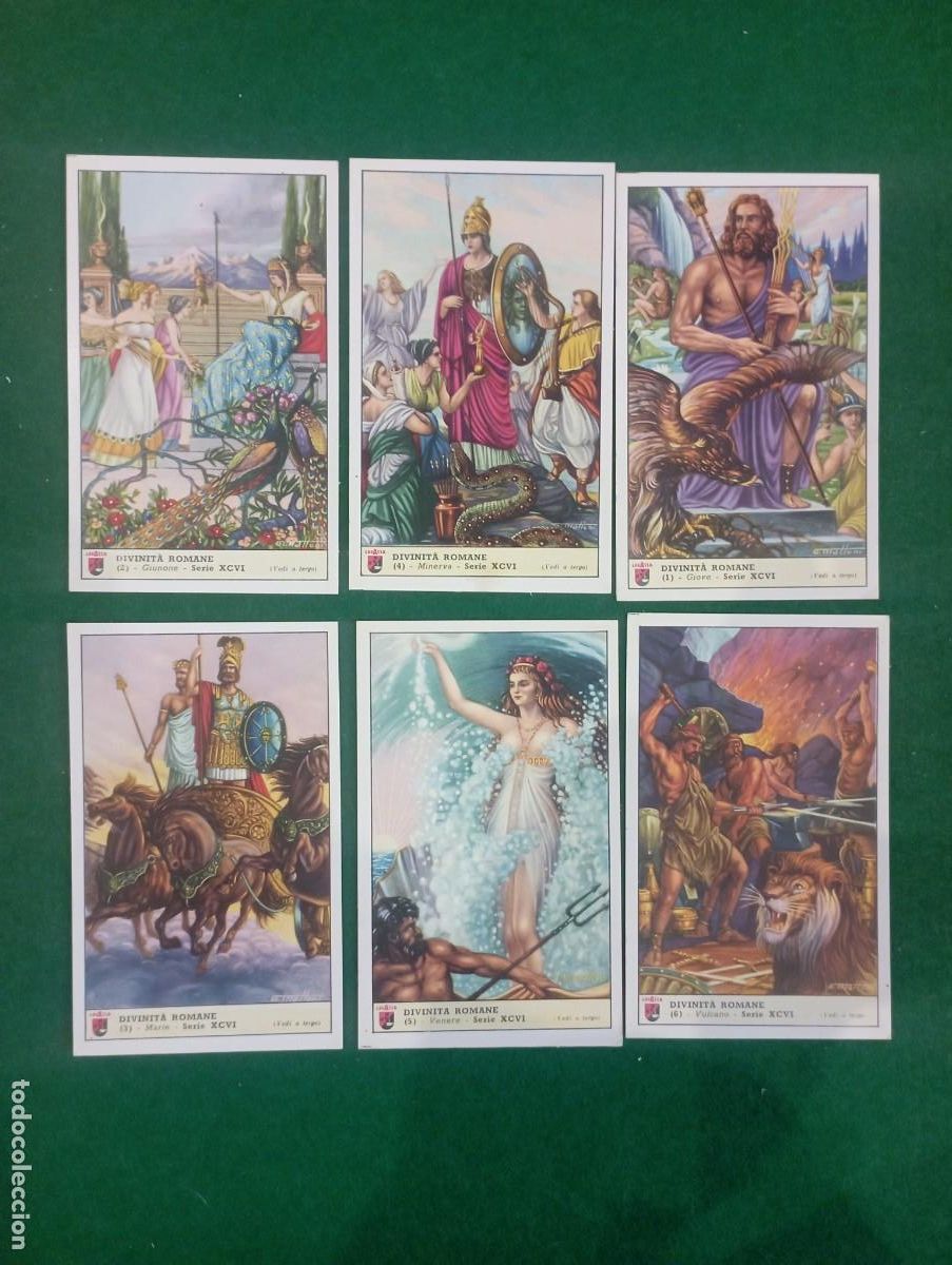 Collectionnisme Cartes &agrave; collectionner anciennes: Lavazza cromos, serie completa n&ordm; 96