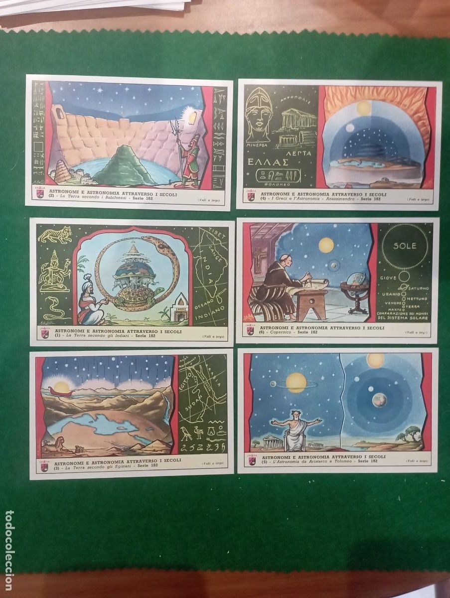 Colecionismo Cromos antigos: Lavazza cromos, serie completa n&ordm; 182