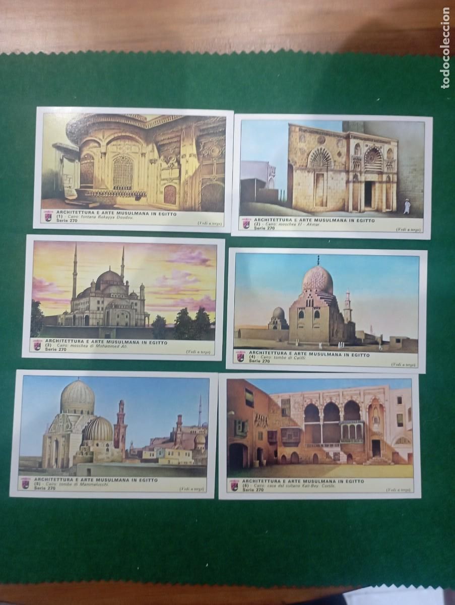 Colecionismo Cromos antigos: Lavazza cromos, serie completa n&ordm; 270