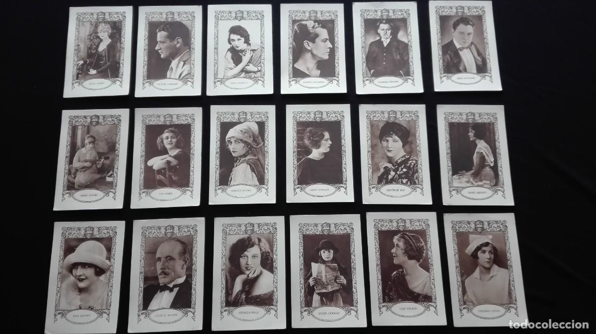 Coleccionismo cromos antiguos: CROMOS ACTORES DE CINE SERIE H ( CHOCOLATES E. JUNCOSA) - Foto 1