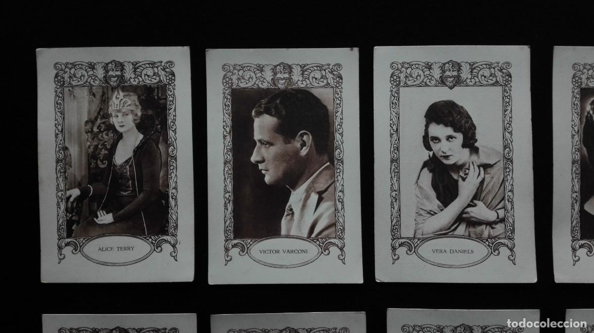 Coleccionismo cromos antiguos: CROMOS ACTORES DE CINE SERIE H ( CHOCOLATES E. JUNCOSA) - Foto 2