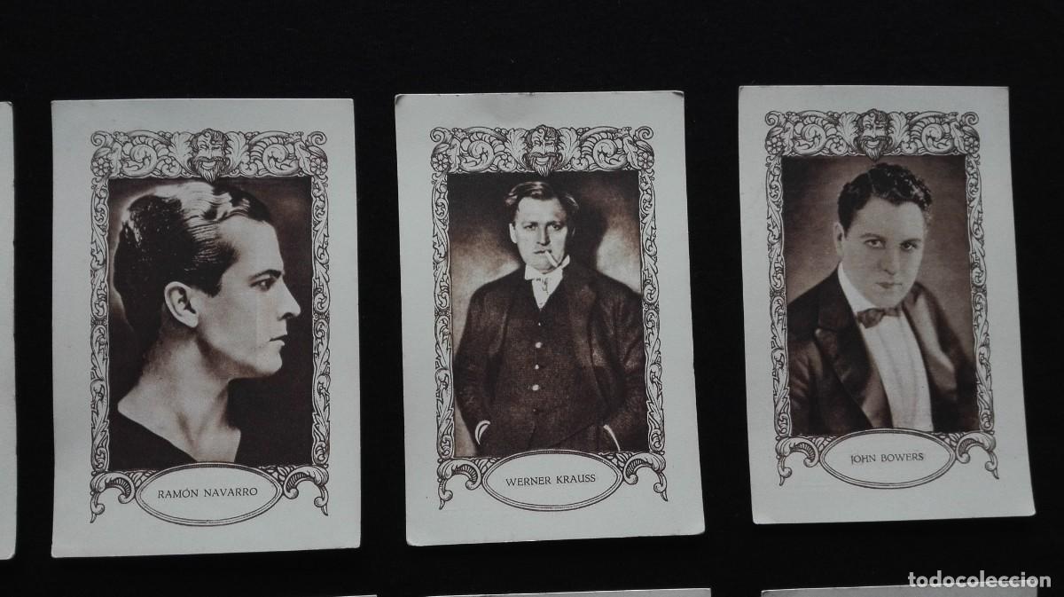 Coleccionismo cromos antiguos: CROMOS ACTORES DE CINE SERIE H ( CHOCOLATES E. JUNCOSA) - Foto 3